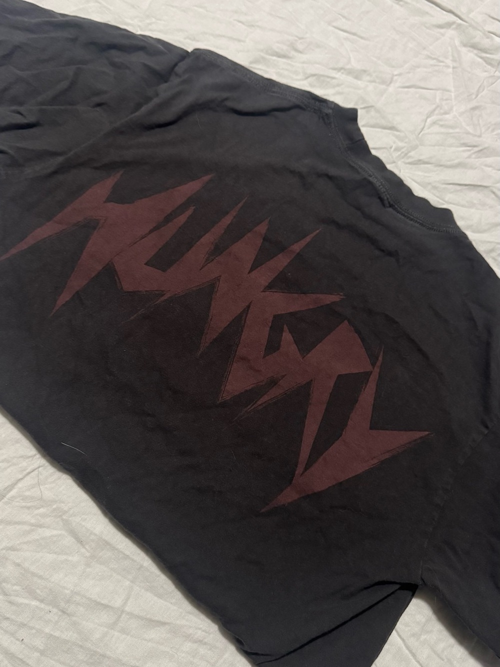 HANGRY Black Graphic Short Sleeve Tee - Women's